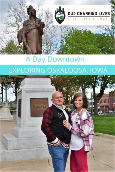 Day Downtown-Exploring Oskaloosa, Iowa-history-shopping-dining-local life Oskaloosa Iowa, Changing Life, Great Stories, Main Street, The Locals, Made It, Iowa, Kansas City, Sunny Days