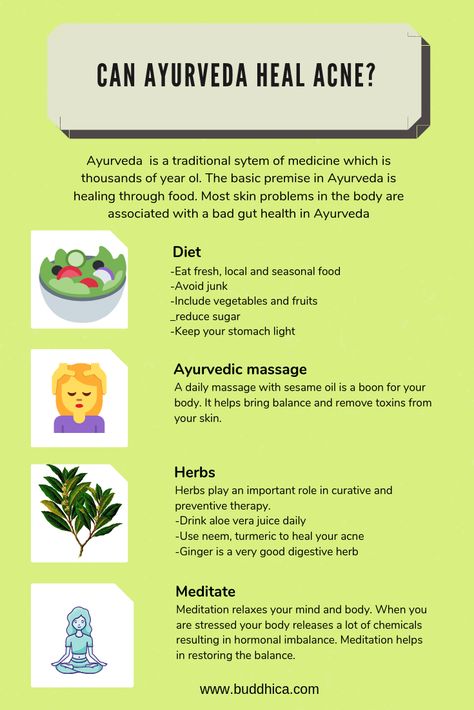 Ayurvedic Gut Healing, Ayurvedic Rituals, Healing Acne, Ayurvedic Tips, Ayurveda Diet, Stubborn Acne, Ayurvedic Skin Care, Ayurvedic Healing, Healthy Happy Life