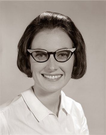 Women's eyeglasses, cat eye, 1960s. 1950’s Hairstyles, 1950 Hairstyle, Updo Hairstyles Tutorials, 1950s Hairstyles, Womens Haircuts Medium, British Celebrities, Hairstyle Names, Fifties Fashion, Hair Images