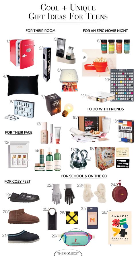 29 Useful But Still Cool Gift Ideas For Teens - The Mom Edit Teen Boy Gift Basket Ideas, Unique Gifts For Teenage Boys, Guy Baskets Gift Ideas, Teen Boy Christmas Gifts 2024, Teen Boy Christmas Gift Ideas, Teen Boy Gift Ideas, Christmas Gifts For Teen Boys, Gift Ideas For Teenage Boys, Mens Christmas Gifts