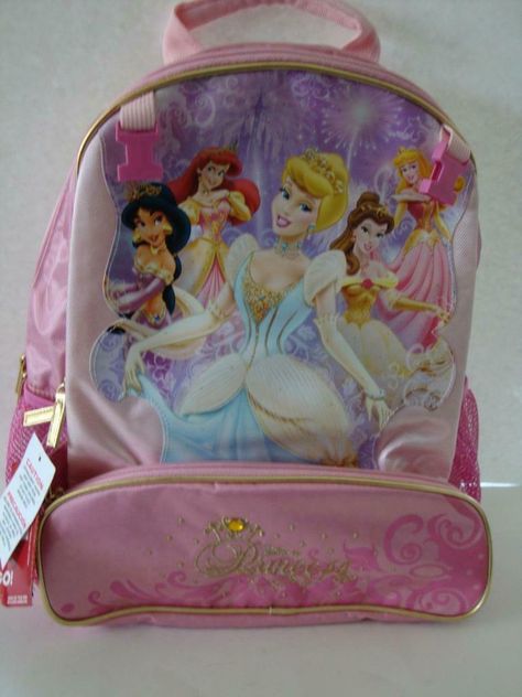 Disney Princess Backpack, Disney Princess Toddler, Disney Backpack, Princess Backpack, Princess Mermaid, New Disney Princesses, Childhood Memories 2000, Disney Princess Ariel, Girls Disney