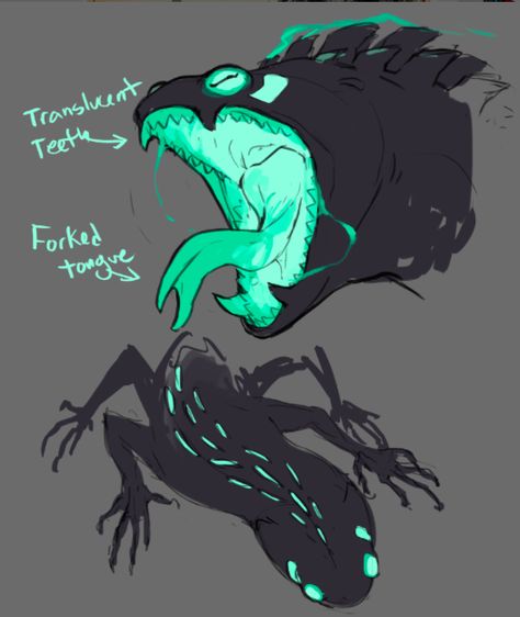 Creature Fantasy, Arte Doodle, Fantasy Beasts, Alien Concept Art, Monster Concept Art, Creature Drawings, Alien Creatures, Fantasy Monster, Fantasy Creatures Art