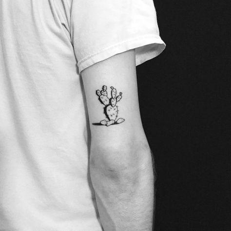 Arizona Tattoo, Cactus Tattoo, Small Tats, Western Tattoos, Small Girl Tattoos, Sketch Tattoo Design, Diy Tattoo, Male Fashion Trends, Minimal Tattoo