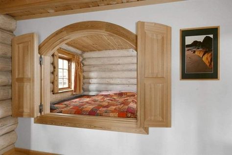 Enclosed Bed Sleeping Nook, Bed Nooks, Alcove Beds, Alcove Bed, Sleeping Nook, Bed Nook, Bedroom Nook, Built In Bed, Dog Fabric