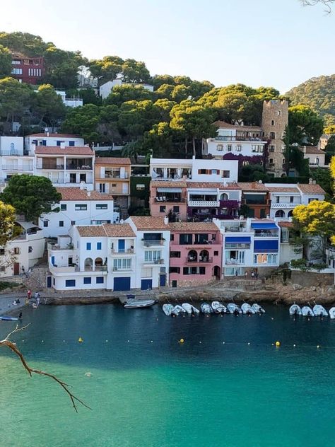 A local's guide to Begur, Costa Brava Begur Spain, Costa Brava Spain, Travel Spain, Costa Brava, Crystal Blue, Beautiful Villages, Medieval Castle, Local Guide, Spain Travel