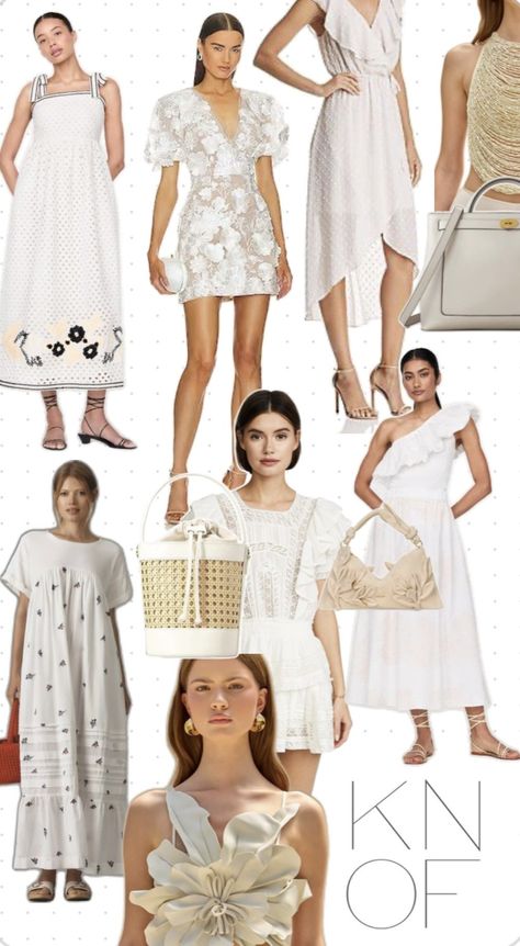 10 Chic All-White Outfits for a Stylish Summer — KNOF Design

Welcome to our Sunday Styles! —  Looking for the perfect summer dresses? We have them for you! Dress to impress as wedding guest dress inspo, summer travels, vacation looks, holidays abroad, or weekend get aways. We have the cutests looks! @knofdesign Summer White Outfits, Hamptons Outfit Summer, White Summer Dresses, Hamptons Outfit, Hamptons Dress, White Summer Outfits, Summer Wardrobe Staples, Vacation Looks, All White Outfit