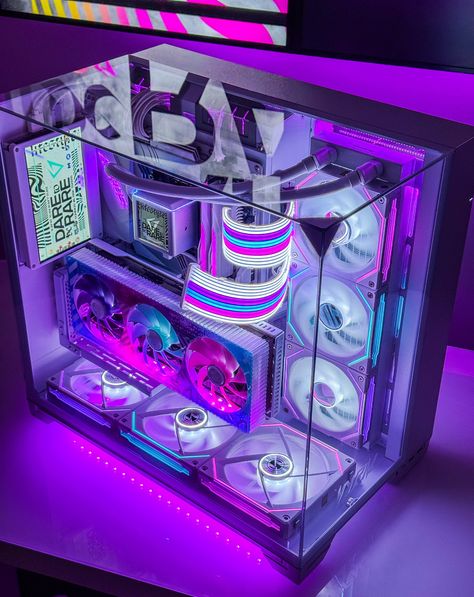 Transparent Fish, Neon Jungle, Art Flash, Gaming Pc Build, Cozy Desk, Pc Repair, Racing Simulator, Gaming Station, Custom Pc