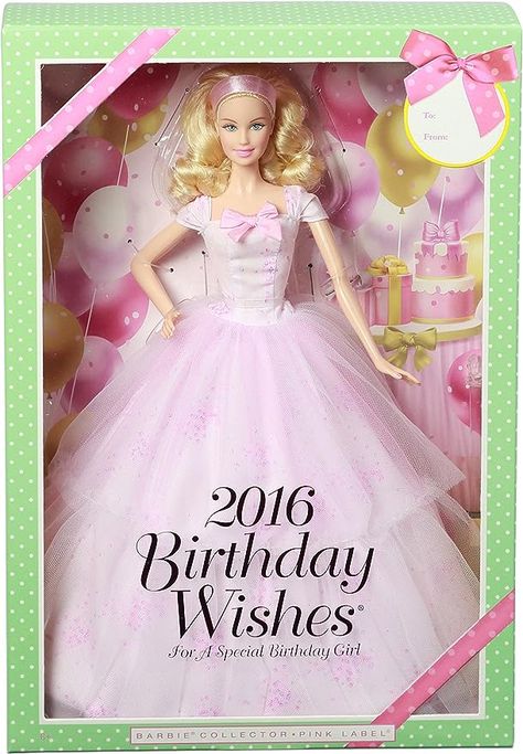 Amazon.com: Barbie Birthday Wishes 2016 Doll : Toys & Games Barbie Birthday Wishes, Barbie Birthday, Special Birthday, Birthday Wishes, Doll Toys, Girl Birthday, Toys Games, Aurora Sleeping Beauty, Free Delivery