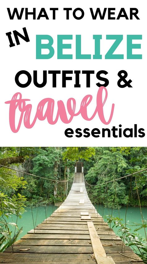 What To Pack For Belize Vacation, What To Wear In Belize, Belize Packing List, Belize Outfit Ideas, Belize Outfits, Belize Vacation Outfits, Belize Trip, Trip To Belize, Mexico Packing List