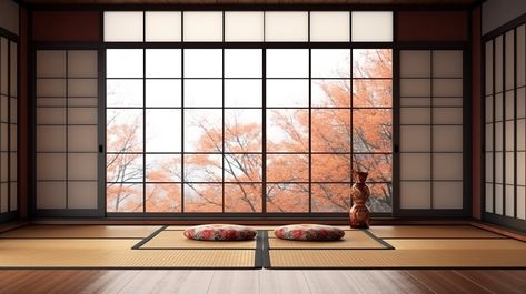 3d Background Images, Wooden Wall Design, Tropical Interiors, Shelf Decor Living Room, Minimalist Japanese, 3d Room, Warm Bedroom, Japanese Room, Tatami Mat