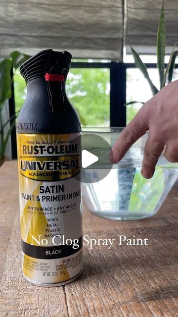 Lucas Shaw on Instagram: "Spray Paint Hack that Works! 

Here’s a trick I learned years ago when I would finish guitars with rattle cans, soak your spray paint cans in warm water for 5-10 minutes before use. You don’t need to submerge the can, just the bottom half enough to warm the paint inside. This will help the paint come out smoothly and clog less. It makes all the difference when trying to get a smooth finish with a spray can. 

#emyludesigns #spraypaint #spraypainthacks #warmup #rattlecan #rattlecanpaintjob #finishing #painting #paint #rustoleum #reelsinstagram #reels #reelsinsta #howto #tipsandtricks #refinishing #furniture #homeimprovement #tips #tricks #tutorial #spraypainttip #furnitureflip #flipping #satin #blackpaint" Spray Paint Tips, Spray Paint Cans, Paint Primer, Spray Can, Flipping Furniture, Paint Cans, Painting Tips, Tips Tricks, Refinishing Furniture