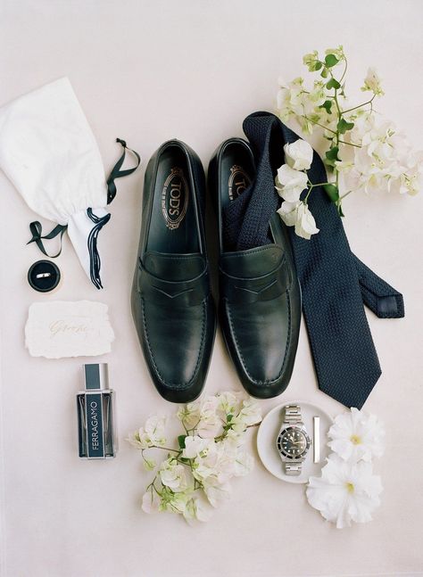 Wedding Accessories Photography, Groom Shots, Groom Wedding Shoes, Groomsmen Wedding Photos, Wedding Flatlay, Wedding Flat Lay, Homemade Bakery, Groom Details, Wedding Shot List