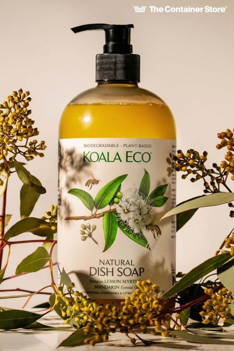 Natural Dishwashing Liquid, Barramundi Recipes, Papillote Recipes, Natural Dish Soap, Beautiful Packaging Design, Mandarin Essential Oil, Honey Brand, Natural Disinfectant, Lemon Myrtle