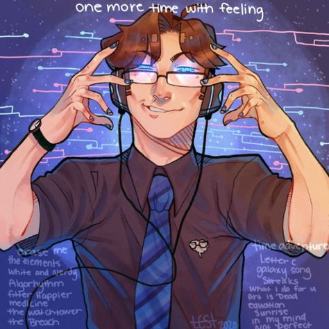 Patton X Logan, Remus Sanders Fanart, Logan Sanders Fanart, Logan Sanders, Cool Tech Gadgets Electronics, Sanders Sides, Thomas Sanders, Sander Sides, Sanders