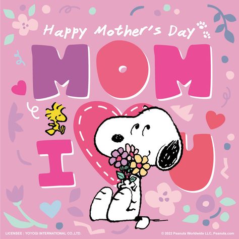 Snoopy Mothers Day Images, Snoopy Mothers Day Card, Snoopy Mother’s Day, Snoopy Mothers Day, Mothers Day Drawings, Peanuts Wallpaper, Happy Mom Day, Hello Kitty Colouring Pages, Mothers Day Images