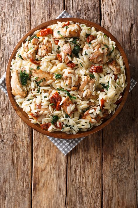 Ina Garden Greek Orzo Salad, Ina Garten Summer Pasta Salad, Ina Garten Summer Recipes, Ina Garten Greek Orzo Salad, Ina Garten Recipes Dinner, Garden Strawberry Recipes, Ina Garten Recipes Chicken, Dinner Receipts, Italian Herb Chicken