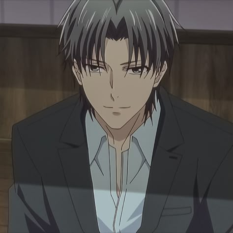 Fruit Basket Anime Shigure, Shigure Sohma Icon, Shigure Sohma Fan Art, Fruit Basket Characters, Fruit Basket Shigure, Fruits Basket Hatori, Fruit Basket Icons, Fruits Basket Shigure, Kyo Manga