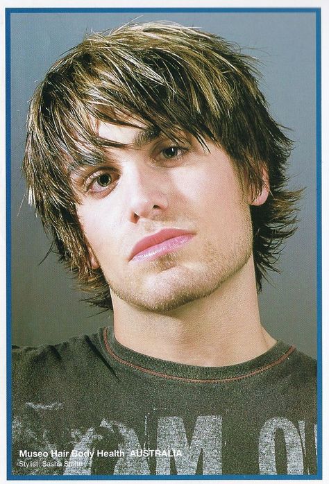 Layered Orange Hair, Mens Shag, Short Emo Haircuts, Emo Shag, Emo Hair Color, Emo Hairstyles For Guys, Scene Haircuts, Shag Hairstyle, Emo Haircuts