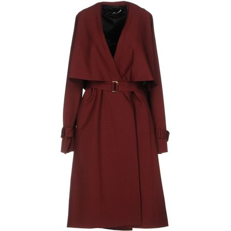 Rosetta Getty Overcoat (16.448.810 IDR) ❤ liked on Polyvore featuring outerwear, coats, maroon, red overcoat, long sleeve coat, over coat, single-breasted trench coats and maroon coat Maroon Coat, Red Overcoat, Maroon Long Sleeve, Over Coat, Long Sleeve Coat, Garnet Red, Rosetta Getty, Maroon Red, Red Coat