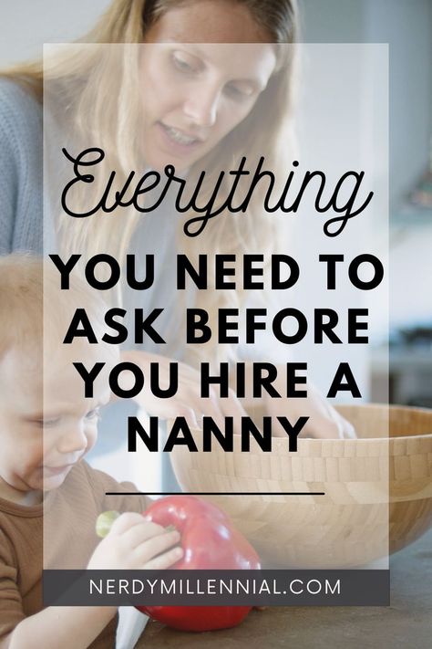 Questions To Ask Nanny Interview, Nanny Aesthetic, Nanny Interview Questions, Super Nanny, Interview Questions To Ask, The Nanny, Family Caregiver, Fun Questions To Ask, Attachment Parenting