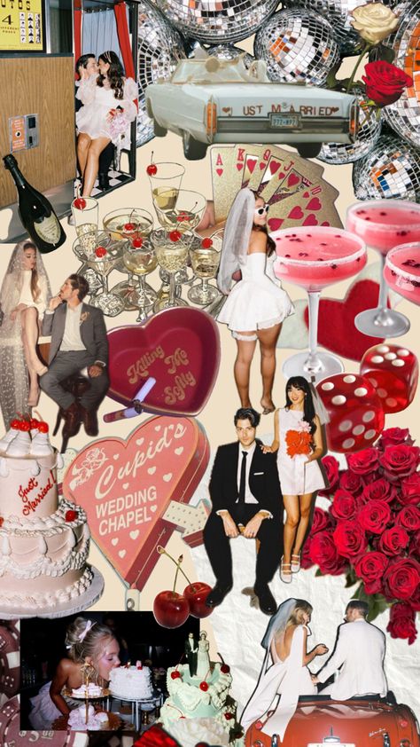 Vegas Wedding Aesthetic, Wedding Collage, Wedding G, Las Vegas Elopement, Las Vegas Wedding, Wedding Aesthetic, Las Vegas Weddings, Civil Wedding, Wedding Mood Board