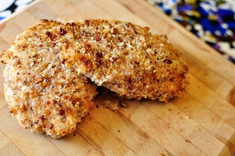 Pecan Crusted Chicken, Maple Chicken, Walnut Chicken, Pecan Chicken, Maple Pecan, Pecan Recipes, Eat Seasonal, Healthy Easy, Chicken Salad Recipes