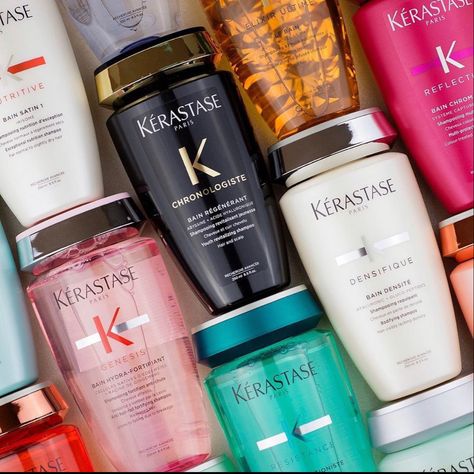 Kerastase Products Aesthetic, Kerastase Aesthetic, Scalp Shampoo, Luxury Hair, Hair Skin, Shampoo And Conditioner, Body Skin, Body Skin Care, Hair Salon