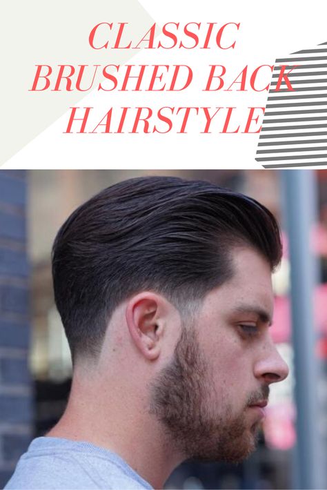 Brushed Up Hairstyle Men, Mens Brushed Back Hairstyles, Mens Classic Hairstyles, Spiderman Hd, Curtain Hairstyle, Gentleman's Cut, Classic Mens Haircut, Gentleman Haircut, Back Hairstyle