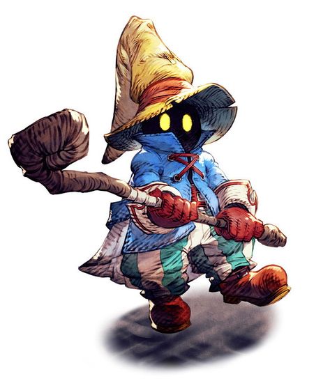 Vivi Ornitier Art - War of the Visions: Final Fantasy Brave Exvius Art Gallery Vivi Ornitier Art, Vivi Final Fantasy Art, Beatrix Ff9, Vivi Tattoo, Vivi Ff9, Vivi Ornitier, Final Fantasy Brave Exvius, Brave Exvius, Nerd Emoji