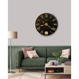 Howard Miller® Wall Clocks You'll Love in 2020 | Wayfair Howard Miller Wall Clock, Howard Miller, London Night, Pendulum Clock, London House, Classic Home, Blue Elephant, Wood Wall Clock, Brass Wall