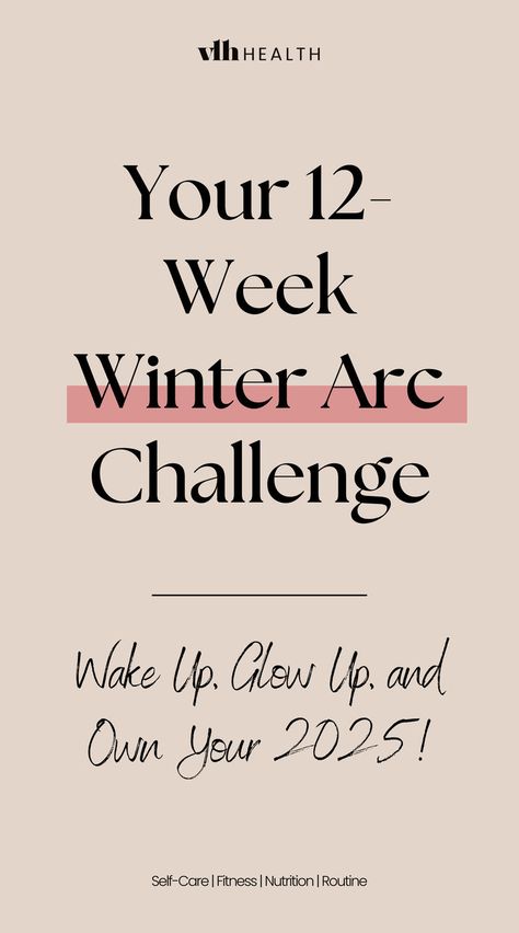 winter arc 12 Week Challenge, Walking Challenge, December Challenge, Before The New Year, November Challenge, Winter Arc, Winter Wellness, 90 Day Challenge, Winter Workout