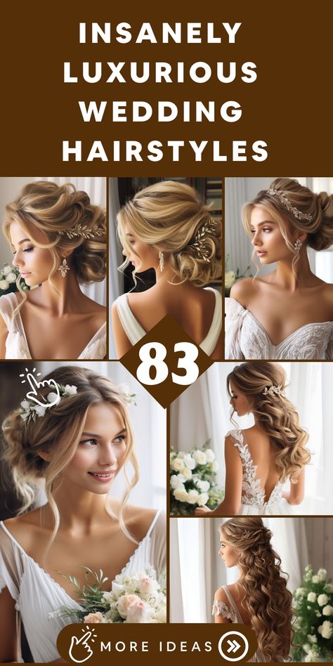 Bridal Hair With Comb And Veil, Wedding Hair Dues, Classic Wedding Hairstyles Down, Bridal Hairstyles Dark Hair, Wedding Hairstyles 2024, 2024 Bridal Hair, Wedding Hair 2024, Bridal Hairdos, Wedding Day Hairstyles