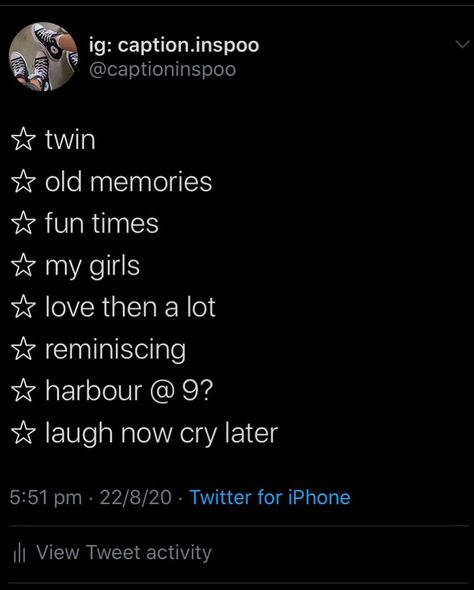 Captions For Old Pictures, Memories Captions Instagram, Short Insta Captions, Memories Caption, Laugh Now Cry Later, Short Instagram Captions, Ig Captions, Insta Captions, Badass Quotes