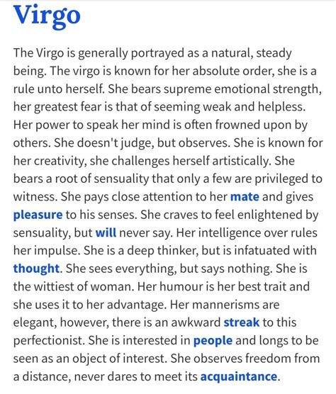 A proud virgo i am.. Hehe Virgo I Am Her, Virgo Female Facts, Virgo Poems, Virgo Mother, She Is Virgo, Funny Virgo Quotes, Virgo Personality Traits, Virgo Things, All About Virgo