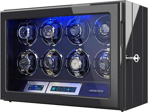 JINS&VICO 8 Winding Space Watch Winder Automatic Watch Winder, Buy Watch, Watch Winders, Watch Winder, Buy Watches, Touch Screen Display, Gorgeous Gift, Mechanical Watch, Automatic Watch