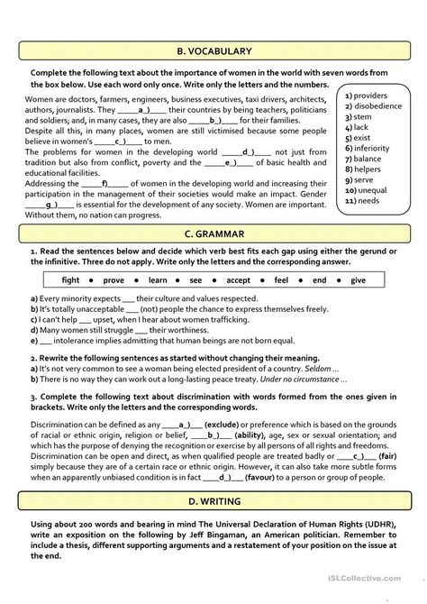 Grade 10 English Worksheets, 11th Grade English, 12th Grade English, Esl Reading, First Grade Worksheets, Social Studies Worksheets, English Grammar Worksheets, English Test, Basic Math Skills