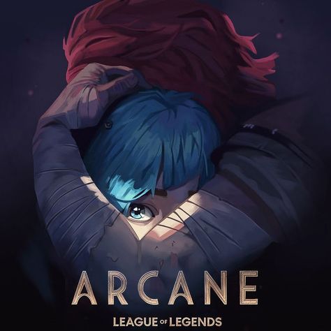 Arcane Cover Photo, Arcane S2 Poster, Arcane Playlist Covers, Arcane Spotify Cover, Arcane Season 2 Poster, Arcane Jinx Fanart, Arcane Poster, Jinx Fanart, Poster Reference