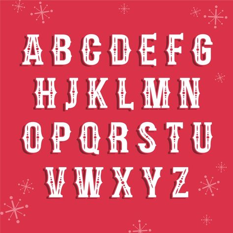 Vintage illustration christmas alphabet | Free Vector #Freepik #freevector #christmas #vintage #winter #xmas Christmas Typography Alphabet, Vintage Christmas Lettering, Christmas Lettering Alphabet, Nightmare Before Christmas Font, Christmas Fonts Alphabet, Xmas Letter, Canva Christmas, Handwritten Christmas, Alphabet Christmas