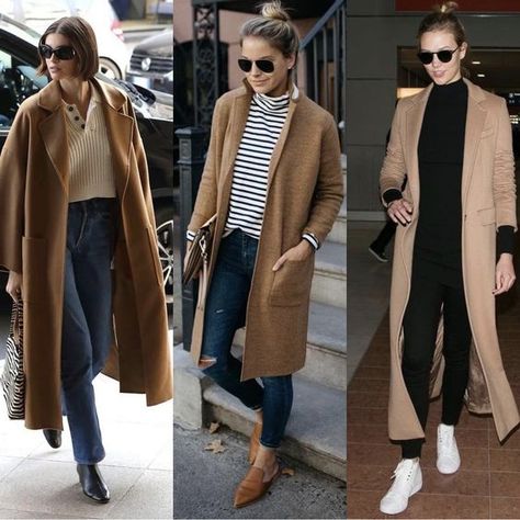 Long Tan Jacket Outfit, Tan Long Coat Outfit, Beige Coat Outfit Winter, Funny Sarcastic Memes, Beige Sweater Outfit, Brown Coat Outfit, Fall Fashion Trends Casual, Coat Outfit Casual, Mantel Outfit