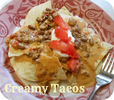 The Better Baker: Creamy Tacos {Family Favorite} Creamy Tacos Recipe, Creamy Tacos, Mushroom Recipes Low Carb, Recipes Vegetables, Bread Sourdough, Milk Dairy, Crock Pot Tacos, Taco Fillings, Recipes Low Carb