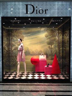 displayhunter2: July 2013 Visual Merchandiser, styling and still life designs Themed Window Display, Retail Window Display, Fashion Window Display, Window Display Retail, Windows Display, Window Display Design, Dior Paris, Retail Inspiration, Shop Windows