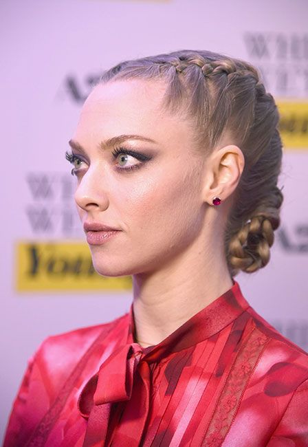 The Mean Girls star mixed French plaits and braids for an effortlessly cool twist on a classic low bun. Double French Braid, Music Festival Hair, Double French Braids, Braids Pictures, Haircut Styles For Women, Pretty Braids, Braid Inspiration, Short Haircut Styles, Types Of Braids