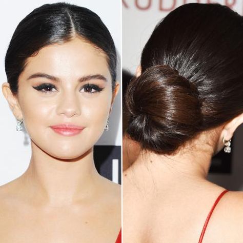 Back Hairstyle, Holiday Party Hair, Slicked Back Hair, Athletic Hairstyles, Slick Hairstyles, Low Bun, Slick Back, Hair Photo, Party Hairstyles