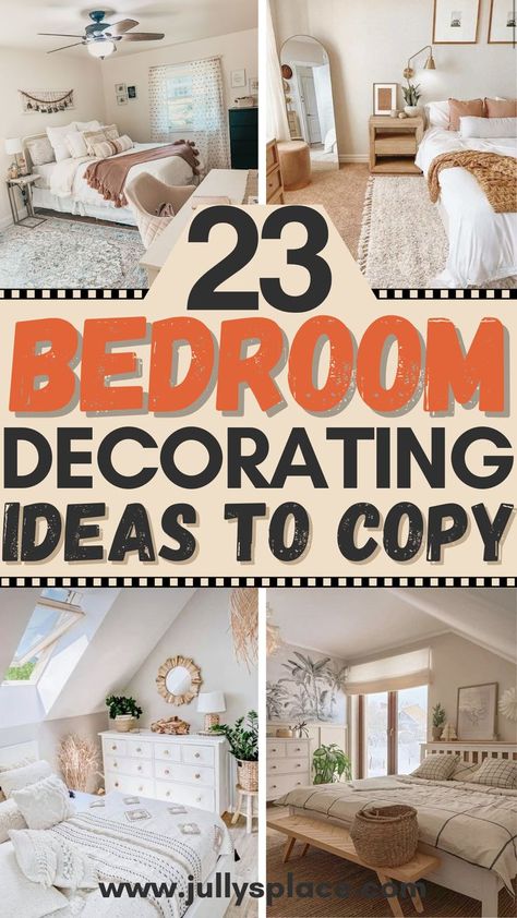 bedroom ideas, bedroom decor ideas, bedroom decorating, bedroom inspo Lush Bedroom Ideas, How To Create A Cozy Bedroom, Relaxing Bedroom Decor Ideas, Decorating A Large Bedroom, Bedroom Redecorating Ideas, How To Decorate A Bedroom, Bedroom Sanctuary Ideas, Relaxing Bedroom Decor, Relaxing Bedroom Ideas