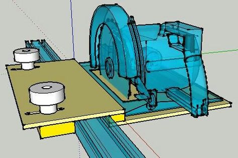 Diy rail system... Skill Saw Guide, Circular Saw Jig, Best Circular Saw, Guide System, Skill Saw, Serra Circular, Learn Woodworking, Woodworking Workshop, Homemade Tools