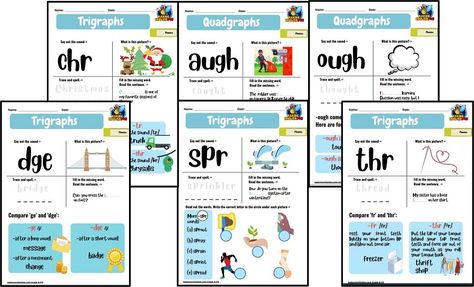 Trigraph and Quadgraph Worksheets: Advanced Phonics



Advance phonics skills with our Trigraph and Quadgraph Worksheets. Perfect for students ready to tackle complex sounds and spelling patterns: [Insert Link Here]

#AdvancedPhonics #Trigraphs #Quadgraphs Christmas Thoughts, Phonics Sounds, Spelling Patterns, English Fun, English Activities, Reading Worksheets, Phonics Worksheets, In The Beginning, Teacher Help