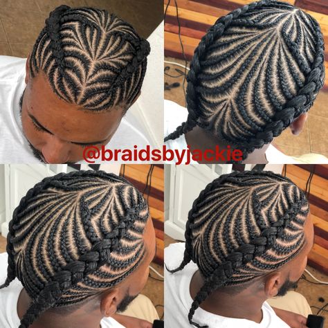 #fishbone #fire #braids Men Fishtail Braid, Stud Braids, Mens Fishbone Braids Hairstyles, Fish Bone Braids Men, Fishbone Cornrows For Men, Iverson Braids Men, Fishbone Braids For Men, Fire Braids, Snake Braids Black Hair Men