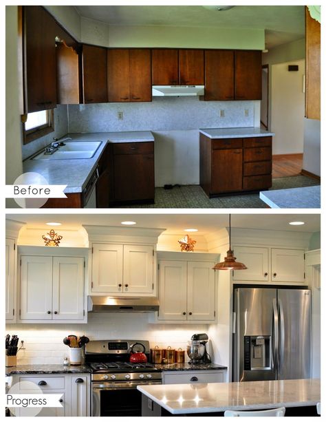 A Nurse And A Nerd: Housiversary House Tour! This couple has done an amazing job on their house reno. Thrifty Decor Chick, Attic Renovation, Attic Remodel, After Pictures, Up House, Flipping Houses, Kitchen Redo, Before And After Pictures, Home Reno