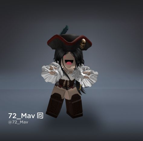 halloween fit roblox pirate Adopt Me Halloween Outfits, Roblox Pirate Outfit, Pirate Roblox Avatar, Halloween Avatar Roblox Girl, Steampunk Roblox Avatar, Halloween Roblox Outfits, Halloween Roblox Avatar, Roblox Halloween Outfits, Halloween Oc