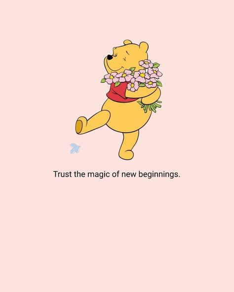 Trust the magic of new beginnings.☝️ in 2022 | Very inspirational quotes, Happy girl quotes, Cute disney quotes Cartoon Quotes Feelings, Happy Images For Dp, Cartoon Quotes Deep, Happy One Line Quotes, Animated Quotes Inspirational, Pooh Quotes Inspiration, Tiny Quotes Inspirational, Cartoon Quotes Aesthetic, Winnie Quotes